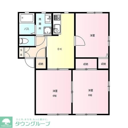 カルチェ Cの物件間取画像